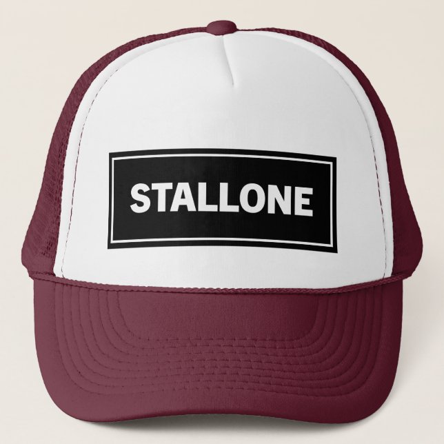 Stallone Trucker Hat Truckerkappe (Vorderseite)