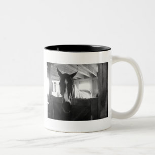 Stallpferd Zweifarbige Tasse