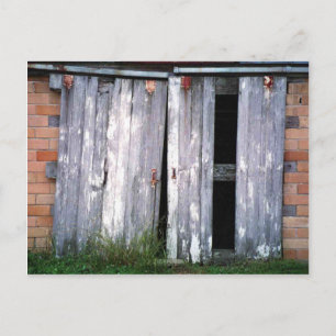 Stalltüren Alte Gebäude Foto Postkarte