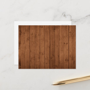 Stallwand, Holz, Holzplatten, Planen, rustikal Postkarte