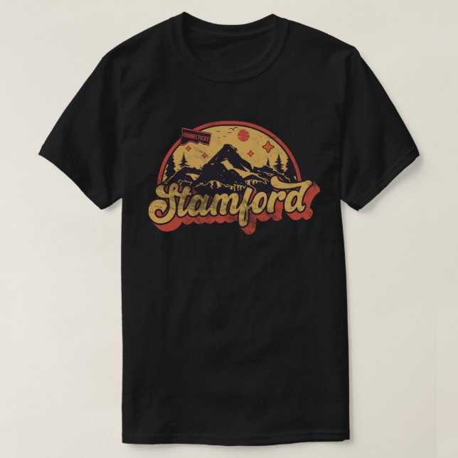 Stamford, Connecticut T-Shirt (Design vorne)