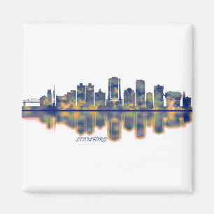 Stamford Skyline Magnet