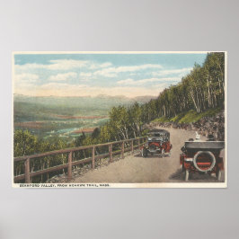 Stamford Valley from Mohawk Trail, Massachussets Poster