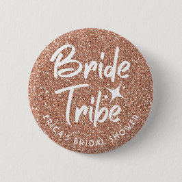 Stamm Brautparty Rose Gold Button