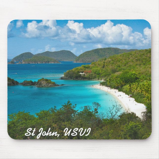 Stamm-Bucht, Johannes USVI Mousepad (Vorne)