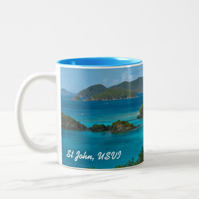 Stamm-Bucht, Johannes USVI Zweifarbige Tasse (Links)