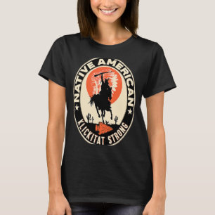 Stamm Klickitat Indianerischer Amerikanische Urein T-Shirt