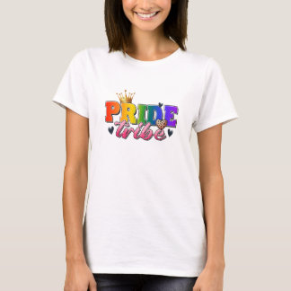 Stamm-Shirt - LGBTQ-Regenbogenkrone T-Shirt