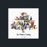 Stammbaum-Foto Collage Leinwanddruck<br><div class="desc">Dieser wunderschöne Stammbaum zeigt Ihre Lieblingsbilder und behalte die Erinnerung an Ihre besten Momente für die nächsten Jahre. 15 Bild zu enthalten. Es ist personalisiert mit Ihrem Familiennamen und dem Testjahr. Verlass diese Felder schwarz, wenn du sie nicht brauchst. Dieser personalisierte Familienbaumprint ist das ideale Geschenk für jemanden, der alles...</div>