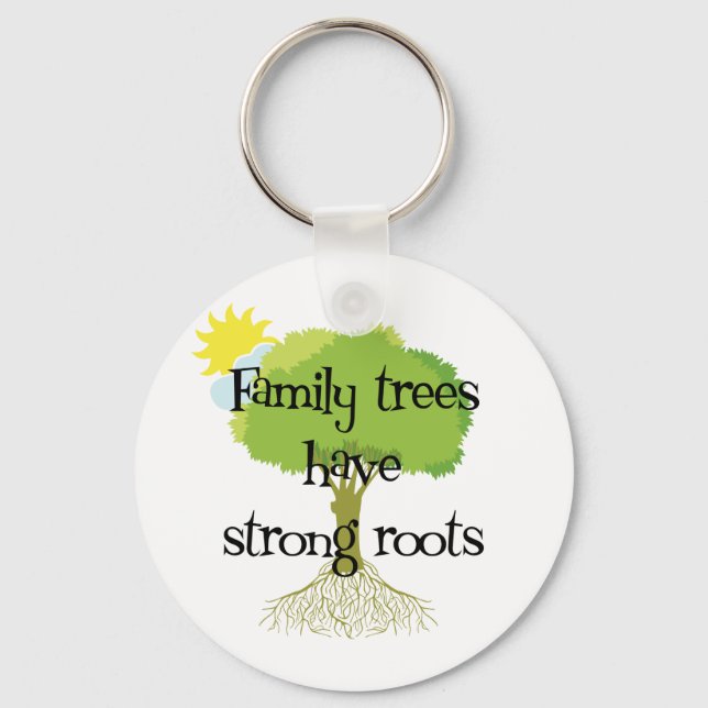 Stammbaum Schlüsselanhänger (Vorderseite)