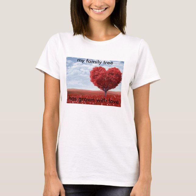 Stammbaum T-Shirt (Vorderseite)