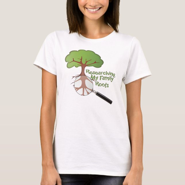Stammbaum T-Shirt (Vorderseite)