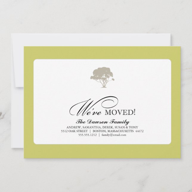 Stammbaum {Wir haben uns bewegt} Ankündigung (Vorderseite)