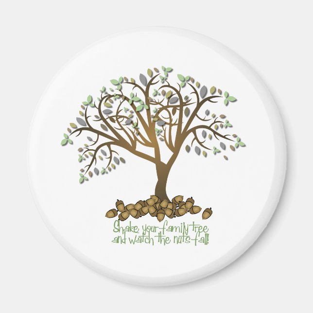 Stammbaumnuts Magnet (Vorne)