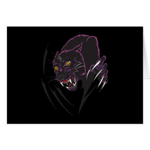 Stammbauweise aus schwarzem Panther