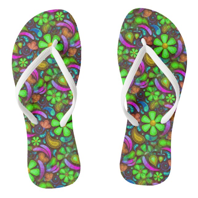Stämme Flip Flops (Fußbett)