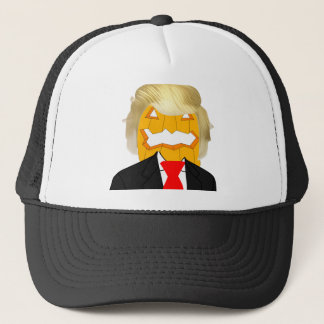 STAMMELN IN DER PUMPKIN TRUCKERKAPPE