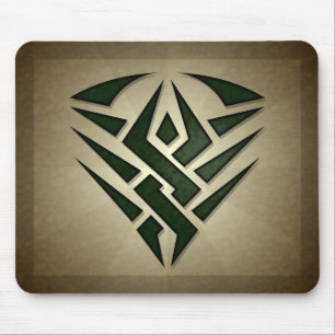 Stammes- Abzeichen Mousepad