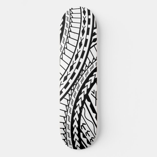 Stammes- aztekische Kunst Skateboard (Vorderseite)