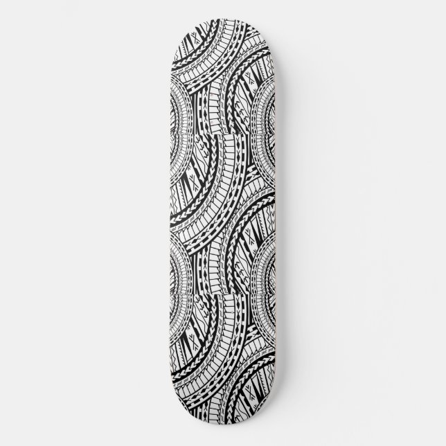 Stammes- aztekische Kunst Skateboard (Vorderseite)