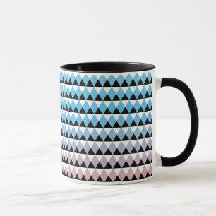 Stammes- aztekisches Ombre Muster Tasse