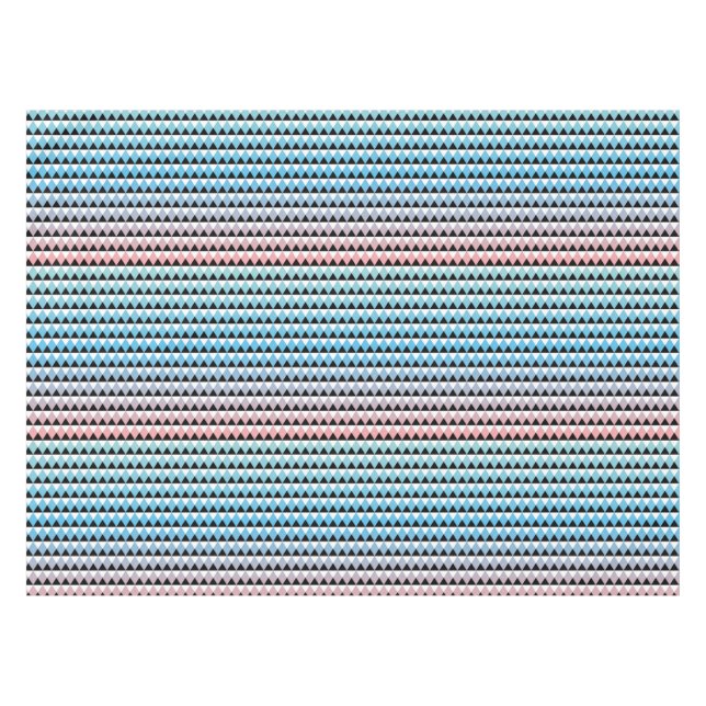 Stammes- aztekisches Ombre Muster Tischdecke (Vorderseite (Horizontal))