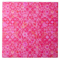 Stammes- Batik - Schatten des pinkfarbenen Rosas