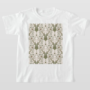 Stammes Boho Hirsch, Träumend von Hirschen T-Shirt