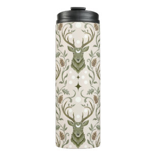 Stammes Boho Hirsch, Träumend von Hirschen Thermosbecher
