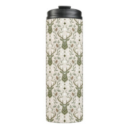 Stammes Boho-Hirsch, Träumend von Hirschen Thermosbecher