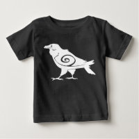 Stammes- der Raben-T-Shirt des Babys
