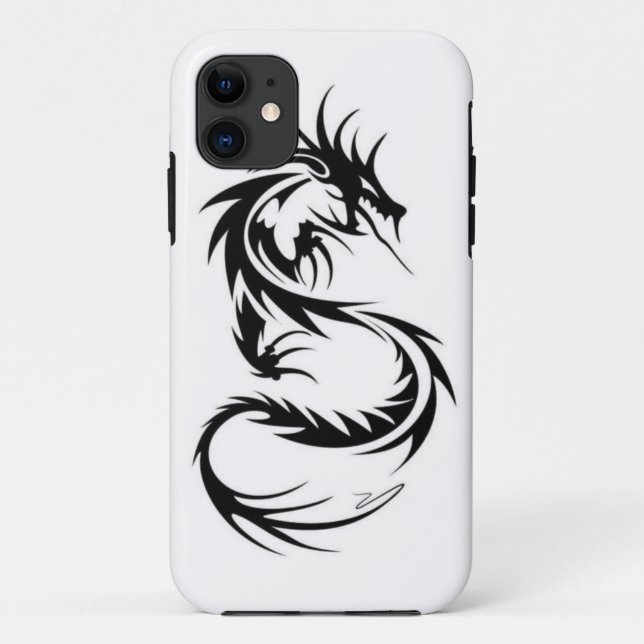Stammes- Drache iphone Case-Mate iPhone Hülle (Rückseite)