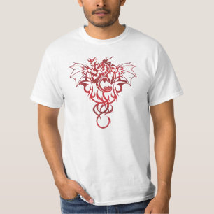 Stammes- Drache-Shirt T-Shirt