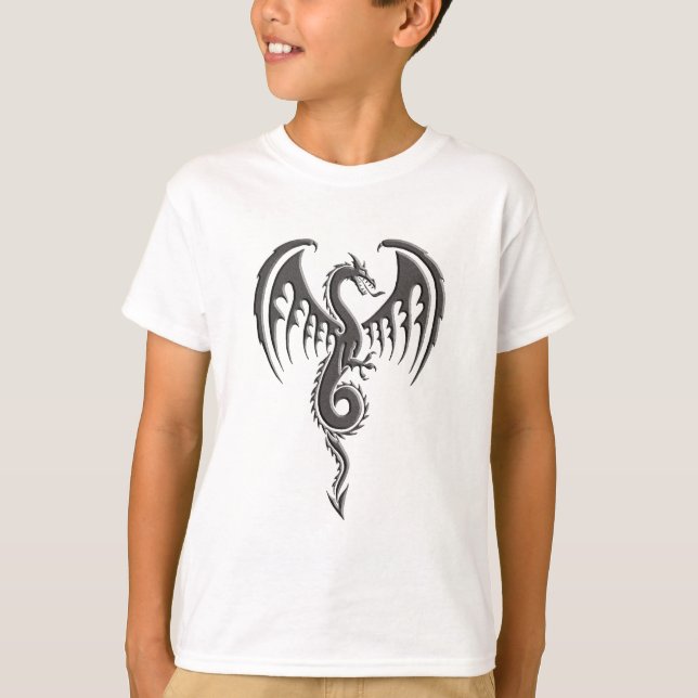 Stammes- Drache T-Shirt (Vorderseite)