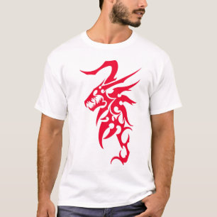 Stammes- Drache-T-Shirt T-Shirt