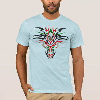 Stammes- Drachekopf T-Shirt