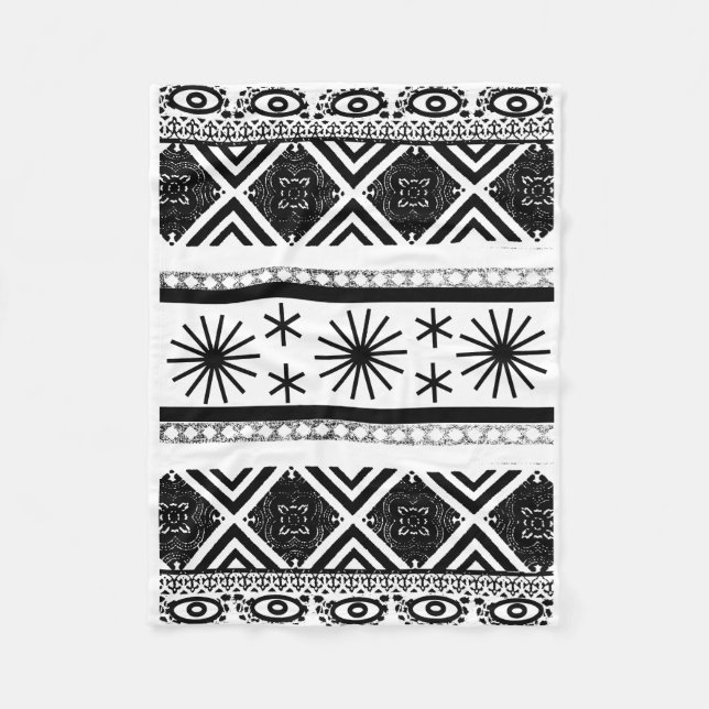 Stammes- Druck-Entwurf Fleecedecke (Vorderseite)