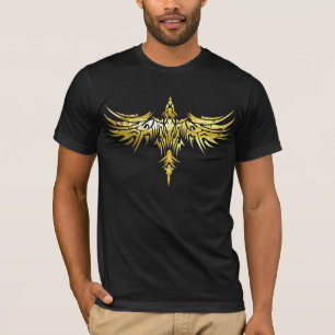 Stammes- dunkles T-Stück 1 Phoenix T-Shirt