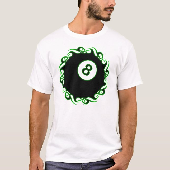 Stammes- eightball T-Shirt (Vorderseite)
