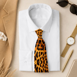 Stammes-Fashionista-Safari-Tier-Leoparden-Druck Krawatte