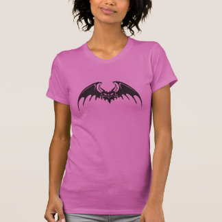 Stammes-Fledermaus-Design T-Shirt