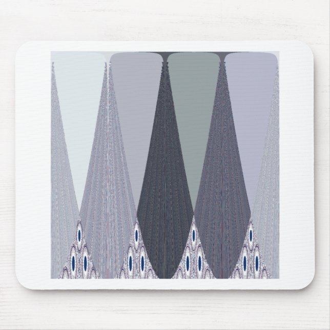 Stammes-Geometrie-Muster Mousepad (Vorne)