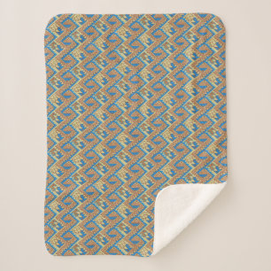 Stammes- geometrisches peruanisches hübsches sherpadecke