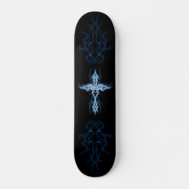 Stammes- Kreuz Skateboard (Vorne)