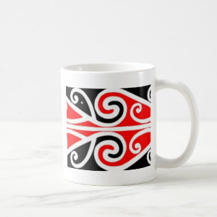 Stammes- Kunst der Maori- Entwürfe für Sie Tasse