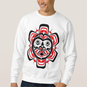 Stammes- Kunst die unzivilisierte Welt Sweatshirt