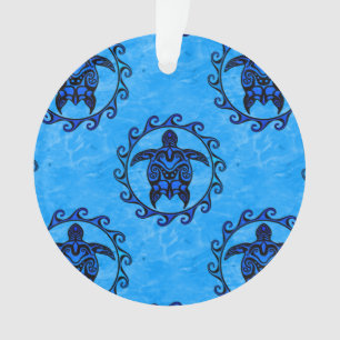 Stammes- Maori- Sun-Schildkröte Ornament