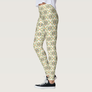 Stammes- Muster Geo-Schritt-  im Freien Leggings