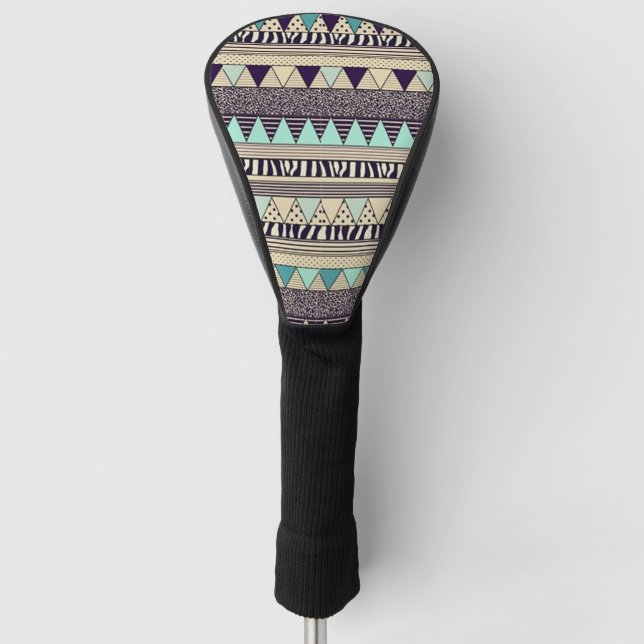 Stammes- Muster Golf Headcover (Vorderseite)
