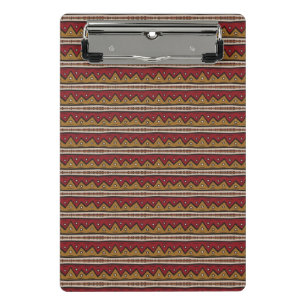 Stammes- Muster Mini Klemmbrett